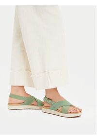 keen - Keen Sandały Elle Luxe Cross Strap 1030525 Zielony. Kolor: zielony. Materiał: nubuk, skóra