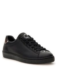 Guess Sneakersy Noina FL7NOL LEA12 Czarny. Kolor: czarny. Materiał: skóra