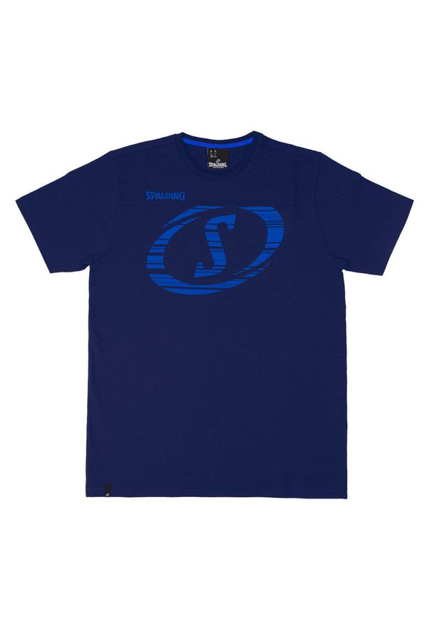 SPALDING - Koszulka Spalding Fast. Kolor: niebieski. Sport: koszykówka