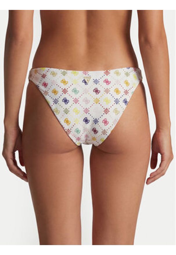 Guess Dół od bikini E6GO24 MC04R Biały. Kolor: biały. Materiał: syntetyk