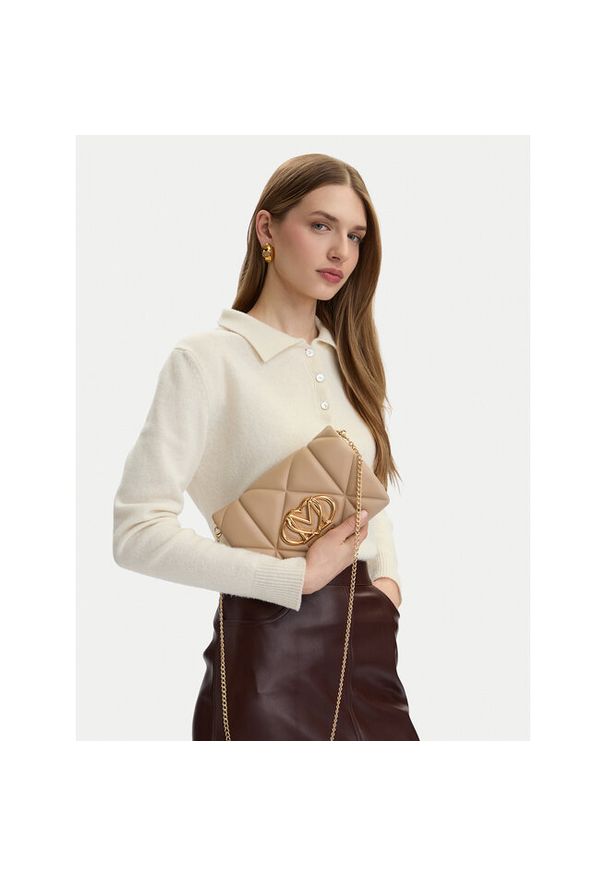 Love Moschino - Torebka LOVE MOSCHINO. Kolor: beżowy