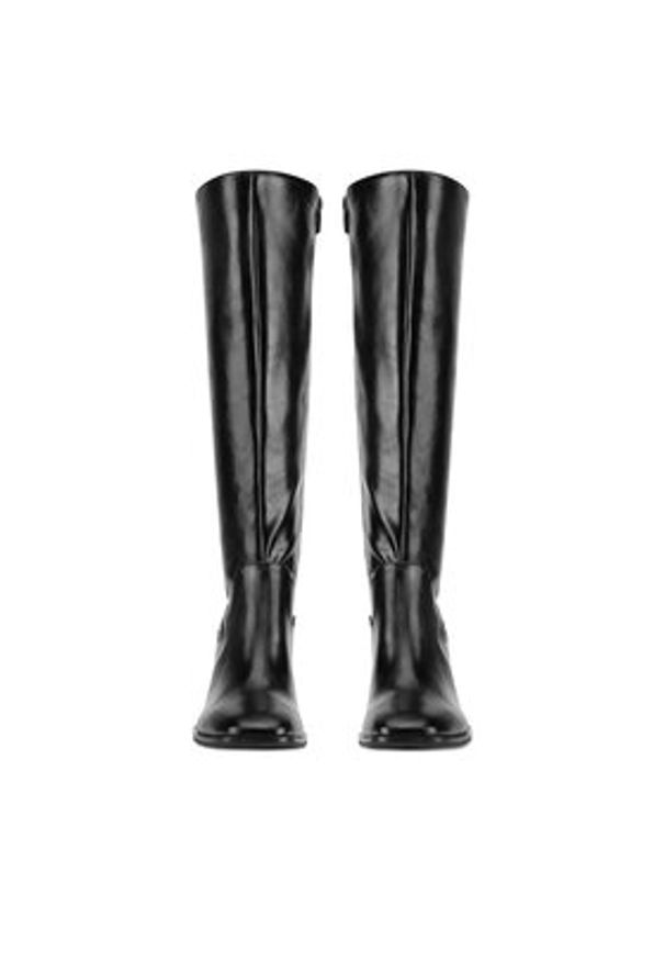 MEXX Kozaki MI001806243W Czarny. Kolor: czarny. Materiał: materiał