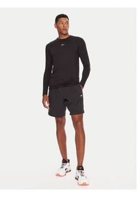 Reebok Koszulka techniczna Ls Muscle Tee RK25176CCM Czarny Regular Fit. Kolor: czarny. Materiał: syntetyk #5