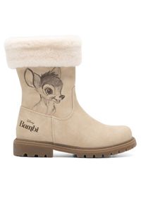 Kozaki Disney Classics. Kolor: beżowy. Wzór: motyw z bajki