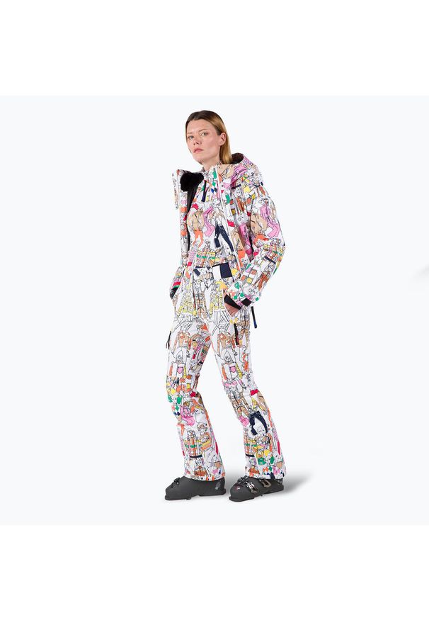 Spodnie narciarskie damskie Rossignol Sublim Str. Kolor: wielokolorowy. Sezon: zima. Sport: narciarstwo