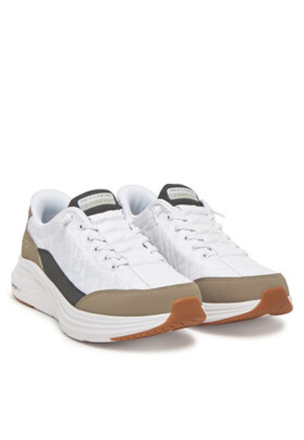 skechers - Skechers Sneakersy Contour Foam-Cozy Fit 232619/WTP Biały. Kolor: biały. Materiał: materiał