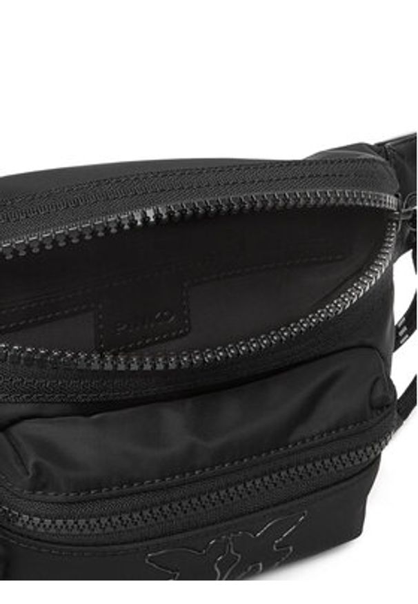 Pinko - PINKO Saszetka nerka Belt Bag PE PLTT 104939 A29U Czarny. Kolor: czarny. Materiał: materiał