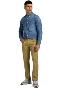 Lee - LEE DAREN ZIP FLY MĘSKI SPODNIE JEANSOWE AMMONITE L707AW85 112321597 #4