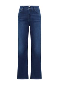 Mustang Jeansy Madison 1016596 Granatowy Wide Fit. Kolor: niebieski