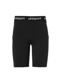 UHLSPORT - Szorty kompresyjne Uhlsport pro Tights. Kolor: czarny, wielokolorowy, biały. Sport: piłka nożna #1
