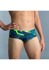 NABAIJI - Slipki-opaska pływackie męskie Nabaiji 900 Koli. Kolor: zielony, niebieski, wielokolorowy, żółty. Materiał: materiał, poliester, poliamid #1