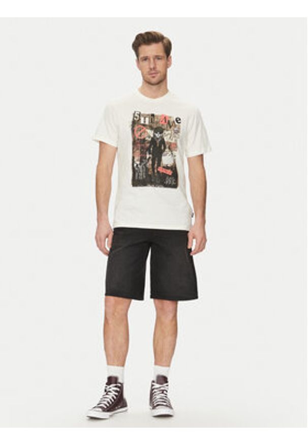 Blend T-Shirt 20717965 Biały Regular Fit. Kolor: biały. Materiał: bawełna
