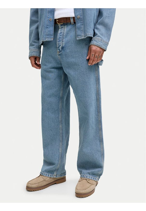 Jack & Jones Jeansy Alex 12272222 Niebieski Baggy Fit. Kolor: niebieski