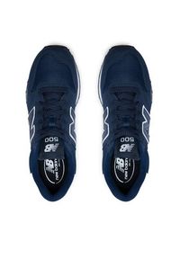 New Balance Sneakersy GM500EN2 Granatowy. Kolor: niebieski. Materiał: materiał #6