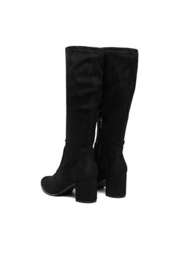 Jenny - JENNY Kozaki CEO-CD24-242H-3 Czarny. Kolor: czarny. Materiał: materiał