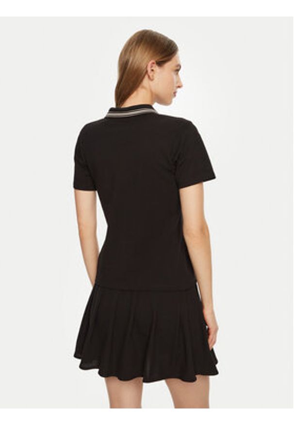Guess Polo V5RP02 KCOK1 Granatowy Regular Fit. Typ kołnierza: polo. Kolor: niebieski. Materiał: bawełna