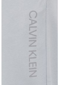 Calvin Klein Performance spodnie męskie kolor szary z nadrukiem. Kolor: szary. Wzór: nadruk