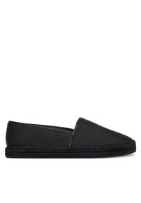 Calvin Klein Espadryle Flat Espadrille - Jacq HW0HW02467 Czarny. Kolor: czarny. Materiał: materiał