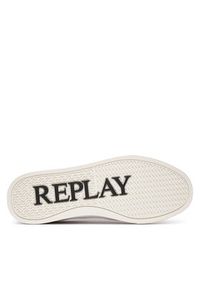 Replay - REPLAY Sneakersy GMZ7D .000.C0001L Biały. Kolor: biały. Materiał: skóra #3