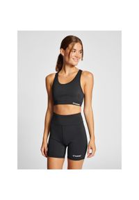 Damski biustonosz sportowy Hummel MT Active. Kolor: czarny. Sport: fitness