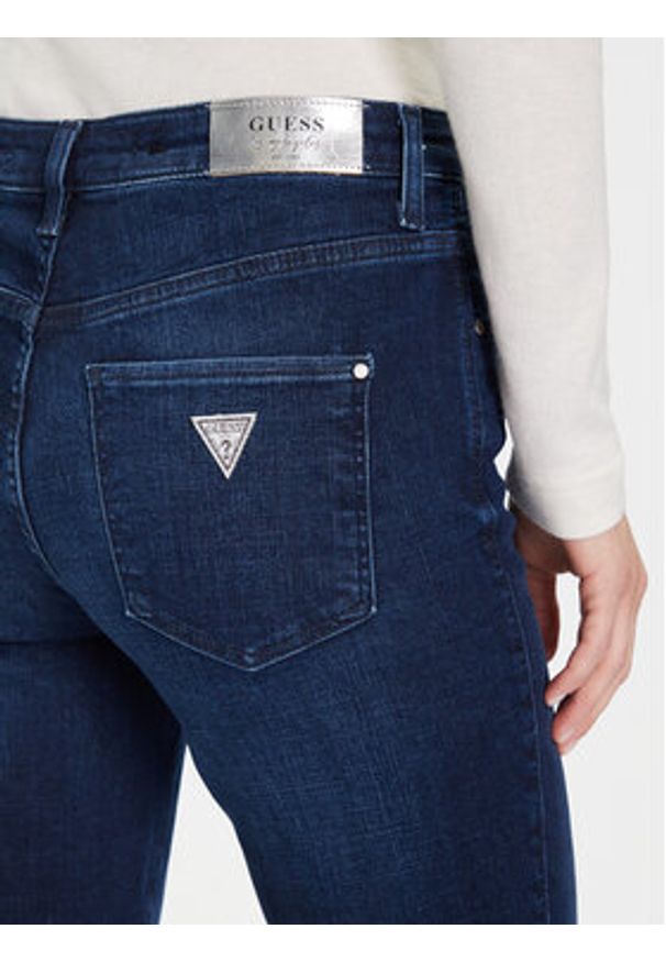 Guess Jeansy W5BA15 D0791 Niebieski Straight Fit. Kolor: niebieski