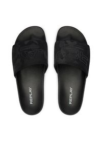 Replay - REPLAY Klapki GMF1A .000.C0082T Czarny. Kolor: czarny. Materiał: syntetyk #4