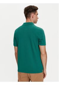 United Colors of Benetton - United Colors Of Benetton Polo 3089J3179 Zielony Regular Fit. Typ kołnierza: polo. Kolor: zielony. Materiał: bawełna