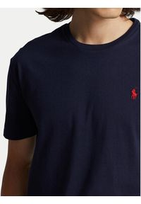 Polo Ralph Lauren T-Shirt Bsr 710680785 Granatowy Custom Slim Fit. Typ kołnierza: polo. Kolor: niebieski. Materiał: bawełna #4