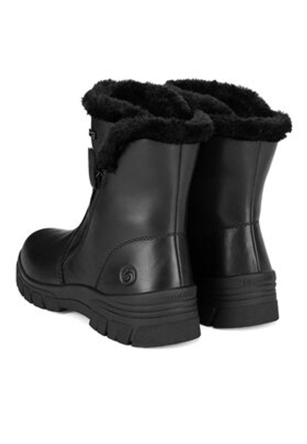 Remonte Botki D0E78-00 Czarny. Kolor: czarny. Materiał: skóra