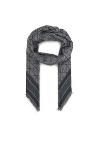 Calvin Klein Chusta Emblem Aop Jacquard Square Scarf LV04F8080G Czarny. Kolor: czarny #1