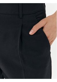 Weekend Max Mara Spodnie materiałowe Freccia 2351361133 Czarny Slim Fit. Kolor: czarny. Materiał: materiał, wełna