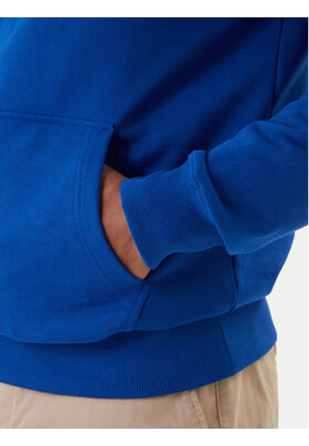 TOMMY HILFIGER - Tommy Hilfiger Bluza Essential MW0MW37235 Niebieski Regular Fit. Kolor: niebieski. Materiał: bawełna