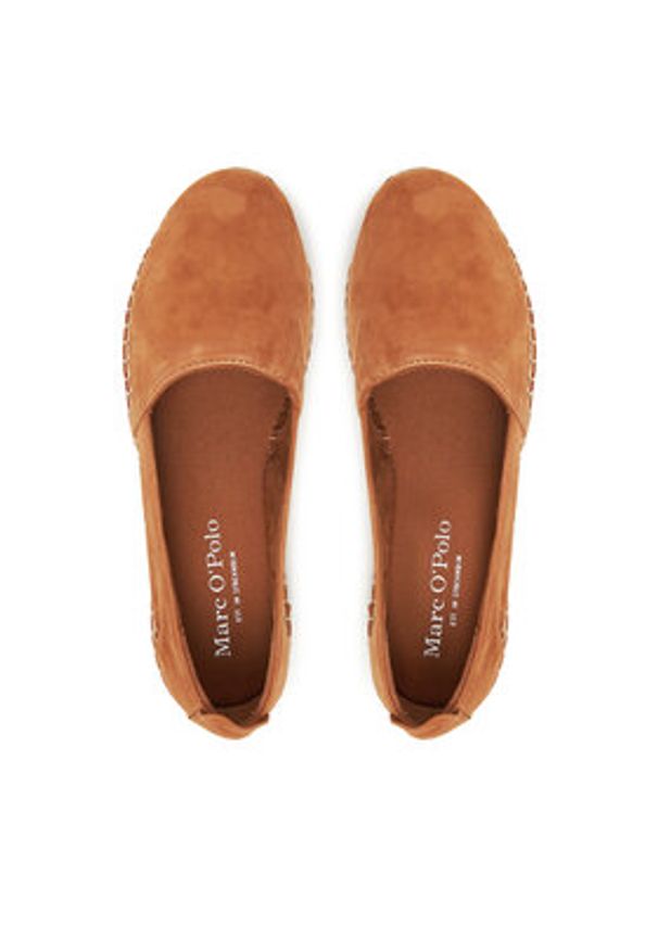 Marc O'Polo Espadryle RR2M3023 Brązowy. Kolor: brązowy. Materiał: skóra
