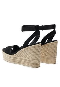 Calvin Klein Jeans Espadryle Wedge Sandal Su Mg Btw YW0YW01026 Czarny. Kolor: czarny #3