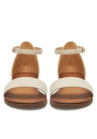 Clara Barson Sandały MAGNA WS5811-01 Beżowy. Kolor: beżowy. Materiał: materiał #3