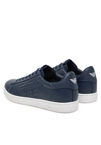 EA7 Emporio Armani Sneakersy 7X000331 AF10848 UB098 Granatowy. Kolor: niebieski. Materiał: skóra #3