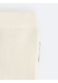 Big-Star - Skarpety damskie długie bambusowe białe Bambila 100. Kolor: biały. Materiał: materiał, poliester, skóra