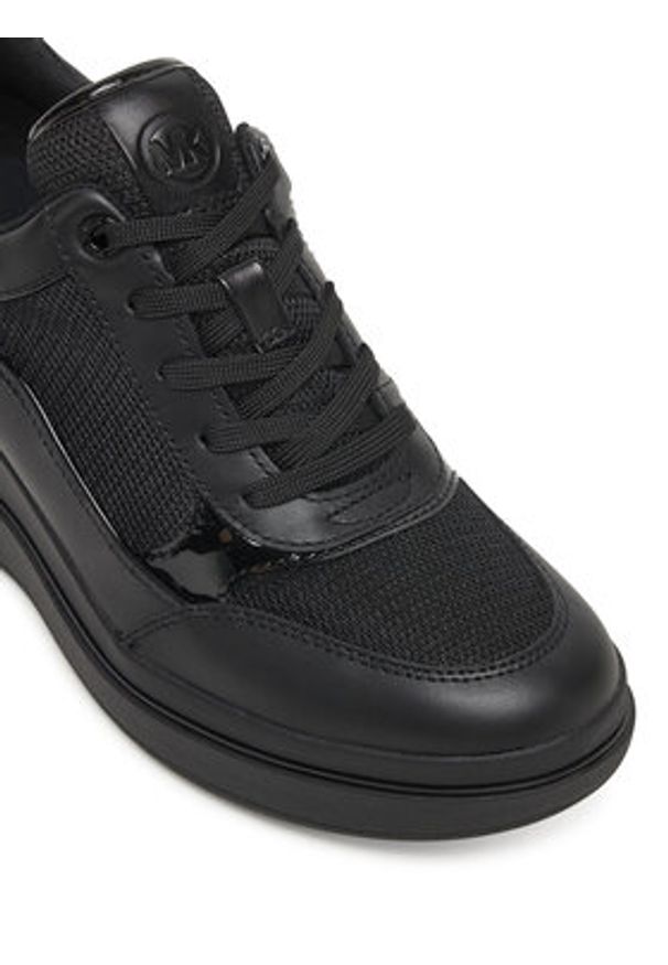 MICHAEL Michael Kors Sneakersy Emmy 43F5EMFS3L Czarny. Kolor: czarny. Materiał: skóra