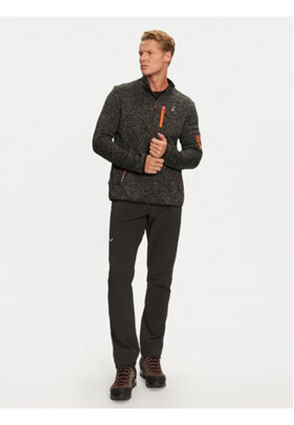 Aulp Bluza techniczna Navoy Czarny Regular Fit. Kolor: czarny. Materiał: syntetyk
