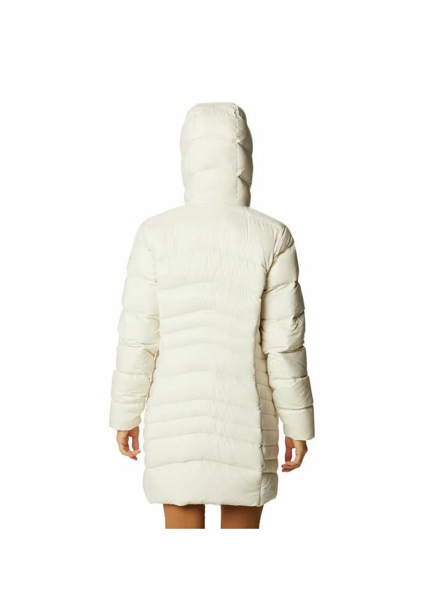 columbia - Płaszcz Puchowy Damski Columbia Autumn Park Down Mid Jacket. Kolor: biały. Materiał: puch