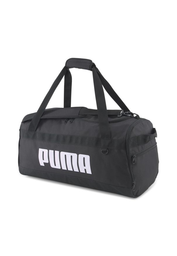 Puma - Torba sportowa Challenger M PUMA Black. Kolor: czarny. Styl: sportowy