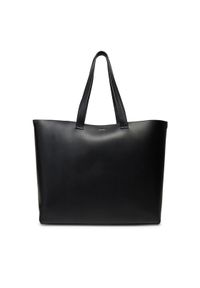 Calvin Klein Torba Ck Premium Leather E/W Tote Xl K50K512894 Czarny. Kolor: czarny. Materiał: skóra