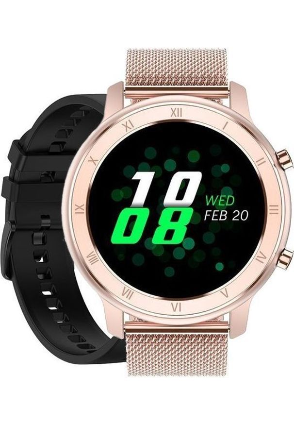 Smartwatch Pacific 17 Różowy (15559-uniw). Rodzaj zegarka: smartwatch. Kolor: różowy