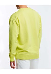 GANT - Żółta bluza z monochromatycznym logo. Kolor: żółty. Materiał: bawełna. Długość rękawa: długi rękaw. Długość: długie #3