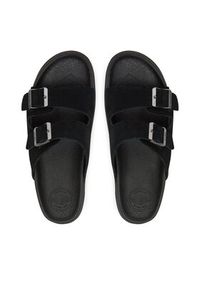Palladium Klapki Dunelite Riviera Sde 74455-008-M Czarny. Kolor: czarny. Materiał: skóra, zamsz #6