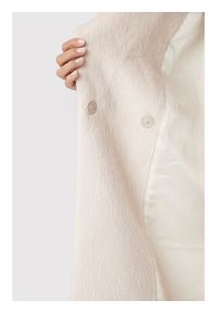 PESERICO - Peserico Płaszcz wełniany S20110 Écru Regular Fit. Materiał: bawełna, wełna #4