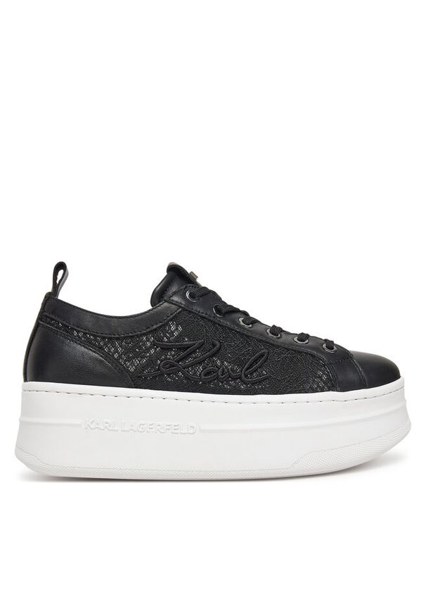 Karl Lagerfeld - Sneakersy KARL LAGERFELD. Kolor: czarny