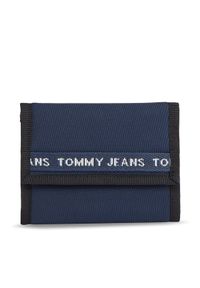 Tommy Jeans Portfel męski Tjm Essential Nylon Trifold AM0AM11720 Granatowy. Kolor: niebieski. Materiał: nylon #1