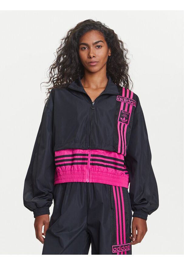 Adidas - adidas Bluza Adibreak JD0097 Czarny Regular Fit. Kolor: czarny. Materiał: syntetyk