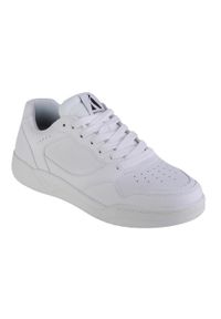 skechers - Buty sportowe Sneakersy męskie, Skechers Koopa-Volley Low Varsity. Kolor: biały. Sport: turystyka piesza